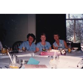 Blue Nursing Service staff at function
