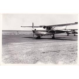 Airplane in outback Queensland
