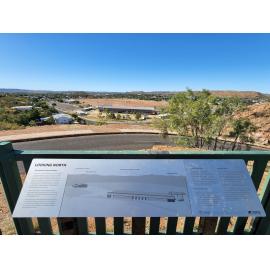 City Lookout sign, The Gap, August 2022