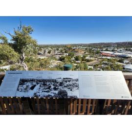 City Lookout sign, The Gap, August 2022