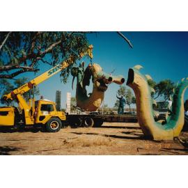 Noomadjoo being relocated, c.1997