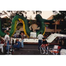 Noomadjoo statue at New Years Celebrations, c. 1997