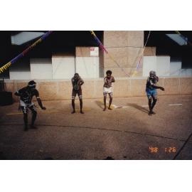 Traditional Aboriginal dance performance, c.1998