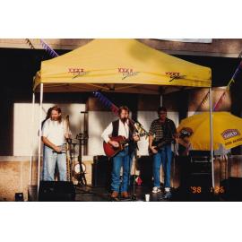 Live entertainment Australia Day, January 1998