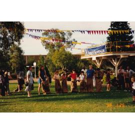 Australia Day potato sack race, January 1998