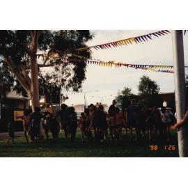 Three legged race on Australia Day, January 1998