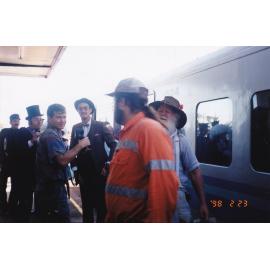 Mount Isa 75th at Railway Station, February 1998