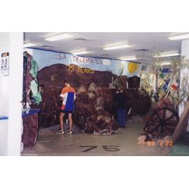 Queensland Country Credit Union decorated for Mount Isa 75th celebration, February 1998