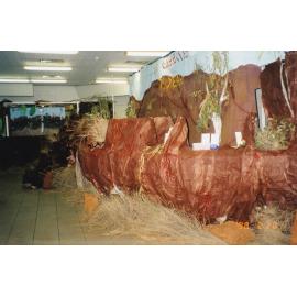 Queensland Country Credit Union decorated for Mount Isa 75th celebration, February 1998
