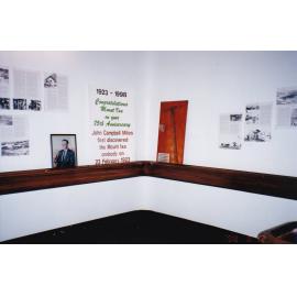 Historical display in Civic Centre stairwell, c.1998