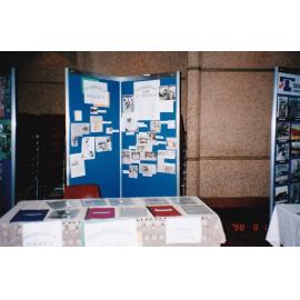 Marie Kruttschnitt Ladies Club booth Mount Isa at 75th celebration, c.1998