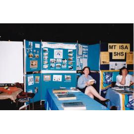 Australian Workers Union booth at Mount Isa 75th celebration, c.1998