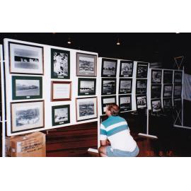 Photography display at Mount Isa 75th celebration, c.1998