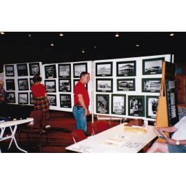 Photography display at Mount Isa 75th celebration, c.1998