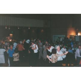 Dancing at Civic Centre celebration, c.1998