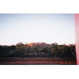 View of landscape from train, c.1998