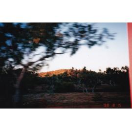 View of landscape from train, c.1998