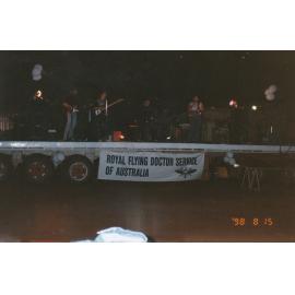Band performing at Royal Flying Doctors event, c.1998