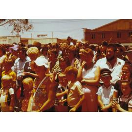 Crowd at Mount Isa Civic Centre opening, November 1974