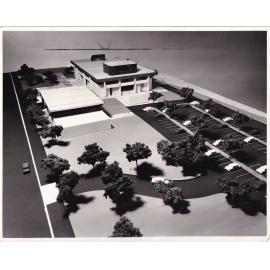 Civic Centre and Library building models