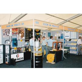 Beacon ENG Products booth at Queensland Mining Exhibition, c.1995