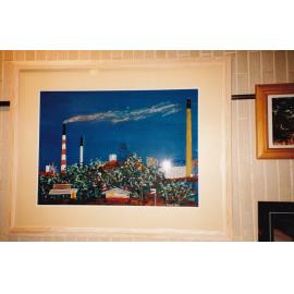 Mount Isa at Night by Vince Bray, c.1998