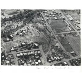 Aerial view of Parkside, February 1973