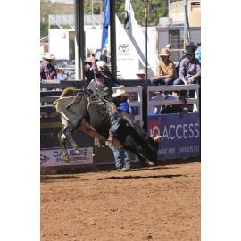 2nd Division Bull Ride, Mount Isa Mines Rodeo, August 2022