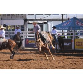 Local Station Buckjump, Mount Isa Mines Rodeo, August 2022