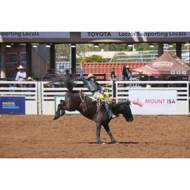 Open Bareback, Mount Isa Mines Rodeo, August 2022
