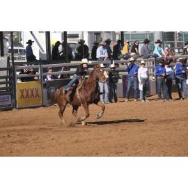 Open Ladies Barrel Race, Mount Isa Mines Rodeo, August 2022