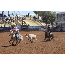 Open 55's Team Roping, Mount Isa Mines Rodeo, August 2022
