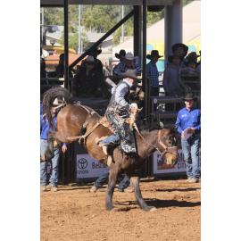 Saddle Bronc, Mount Isa Mines Rodeo, August 2022