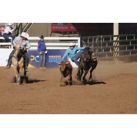 Steer Wrestling, Mount Isa Mines Rodeo, August 2022