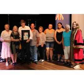Volunteers of the Mount Isa Underground Hospital and Museum receive Arts & Culture Award, January 2023