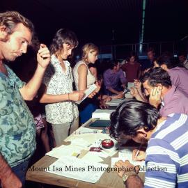Cyclone Tracy Darwin evacuees in Mount Isa, December 1974