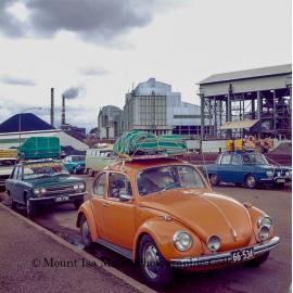 Cyclone Tracy Darwin evacuees in Mount Isa, December 1974