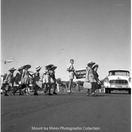 School patrols, Parkside, May 1958