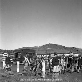 School patrols, Parkside, May 1958