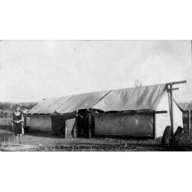 Mount Isa Mines community department supplied tent