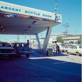 Argent Hotel drive in bottle shop, Mount Isa City c.1970s