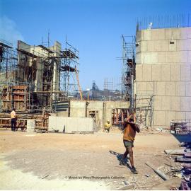 Mount Isa Civic Centre construction, c. 1970s.