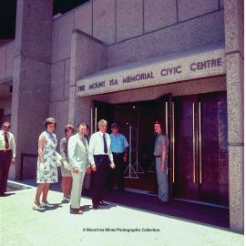 Mount Isa Civic Centre opening, November 1974