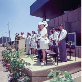 Mount Isa Civic Centre opening, November 1974