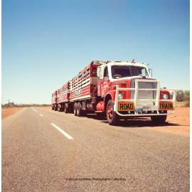 Wrights Transport cattle transport road train