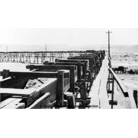 Trestle for Tailings Dam, Mount Isa Mines, November 1963