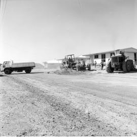 Roadworks for Sunset estate, Sunset, April 1968
