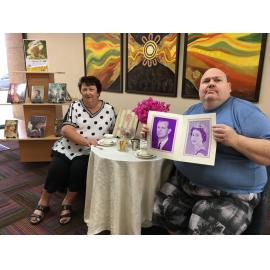 Queen Elizabeth II's coronation morning tea, January 2019