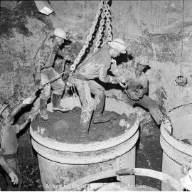 K57 (R62) Last Muck and Blow changing Kibbles, Mount Isa Mines, January 1964