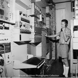 Telephone Exchange Post Office, Mount Isa City, January 1964